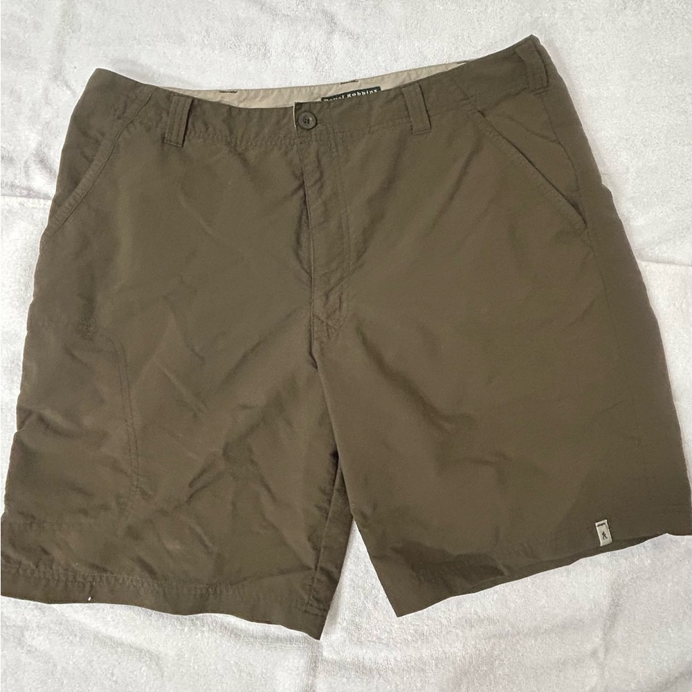 Men's Royal Robbins Green/Brown Shorts Sz 38